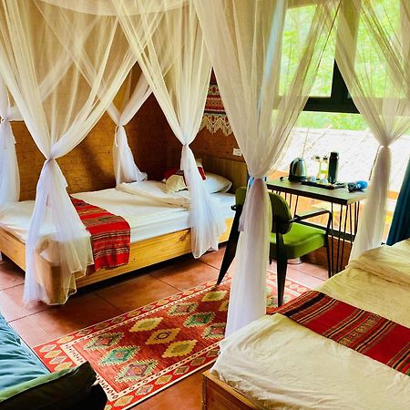 Pu Luong Homestay & Tours Huong Ba Thuoc المظهر الخارجي الصورة