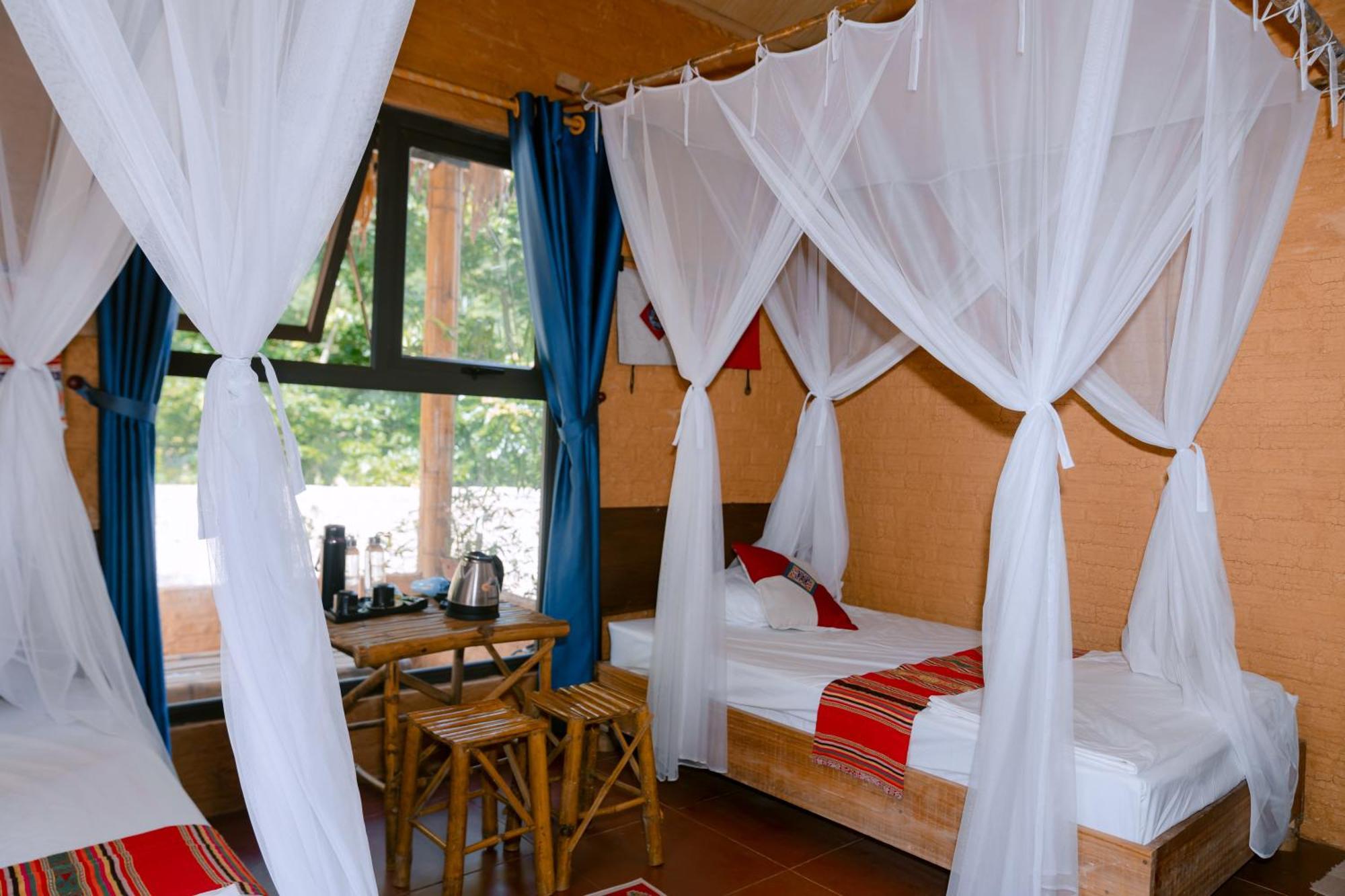 Pu Luong Homestay & Tours Huong Ba Thuoc المظهر الخارجي الصورة