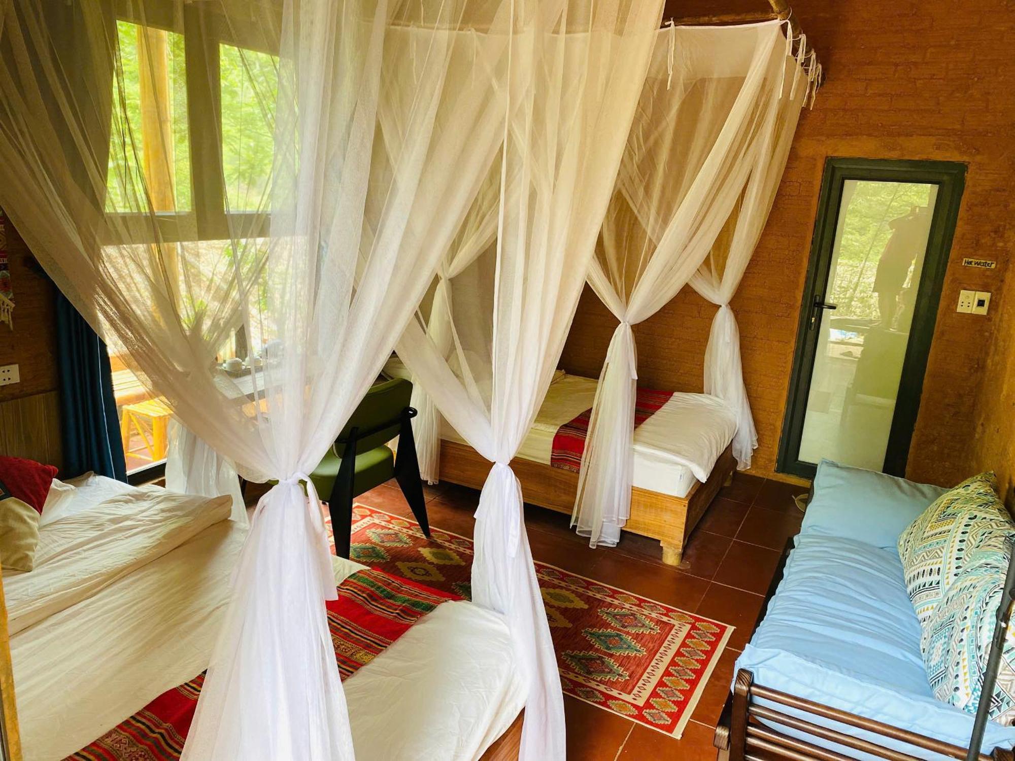 Pu Luong Homestay & Tours Huong Ba Thuoc المظهر الخارجي الصورة